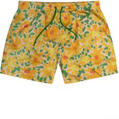 Badbyxor Paul Smith Yellow 'Daisy' Print Swim Shorts