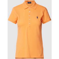 Polo Ralph Lauren Herr - Orange T-shirts & Linnen Polo Ralph Lauren Slim Fit Stretch Shirt Woman shirt Orange Cotton, Elastane