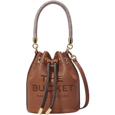 Marc Jacobs The Leather Mini Bucket Bag - Argan Oil