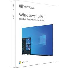 Svenska Operativsystem Microsoft Windows 10 Pro 32-bit/64-bit