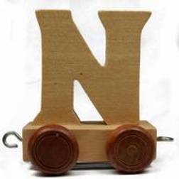 Bino Wooden Train Letter N