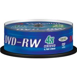 Verbatim DVD-RW 4.7GB 4x Spindle 25-Pack