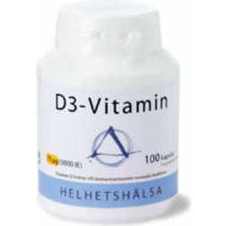 Helhetshälsa D3-Vitamin 75mcg 100 st