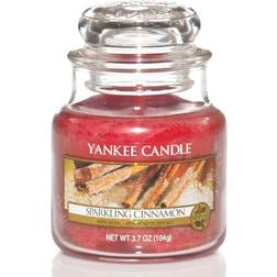 Yankee Candle Sparkling Cinnamon Small Doftljus 104g