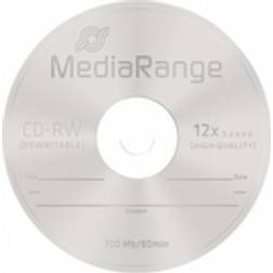 MediaRange CD-RW 700MB 12x Spindle 10-Pack