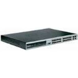 D-Link DES-3828P xStack 24-Port 10/100Mbps Switch with PoE + (2) Combo 1000BASE-T/SFP + (2) 1000BASE-T (DES-3828P)