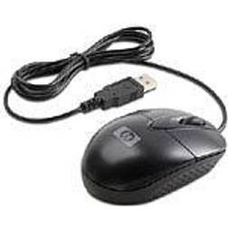 HP USB Optical Travel Mouse Black (RH304AA)