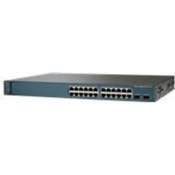 Cisco 24-Port 10/100Mbps Switch (WS-C3750V2-24TS-E)