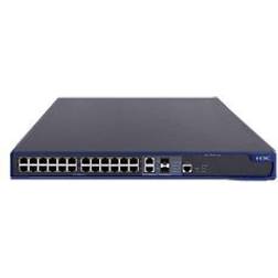 HP 24-Port 10/100Mbps + 2 SFP Gigabit Port Switch (JD313A)