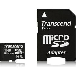 Transcend Ultimate MicroSDHC UHS-I 16GB