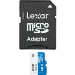 Lexar Media MicroSDHC UHS-I 64GB (300x)