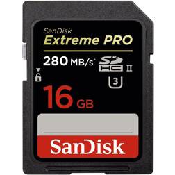 SanDisk Extreme Pro SDHC UHS-II U3 280MB/s 16GB