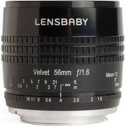 Lensbaby Velvet 56mm f1.6 for Micro Four Thirds