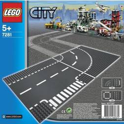 Lego T-korsning & kurva 7281