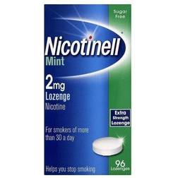 Nicotinell Mint Sockerfri 2mg 96 st Sugtablett