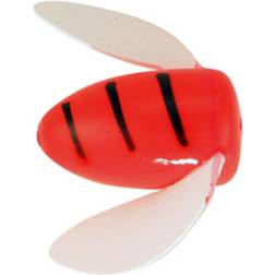 Wordens Lures Spin-N-Glo rigged #4 Rocket Red Tiger Stripe