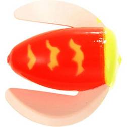 Wordens Lures Spin-N-Glo rigged #8 Red Chartreuse Tiger