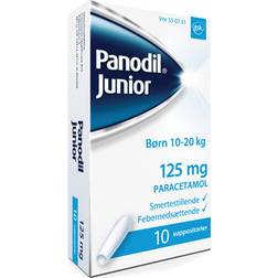 Panodil Junior 125mg 10 st Stolpiller