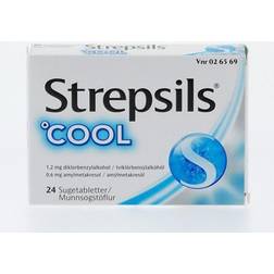 Strepsils Cool 1.2mg 24 st Sugtablett