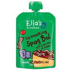 Ella s Kitchen Lip Smacking Spaghetti + Meat Sauce with a Sprinkle of Cheese 130g 130g
