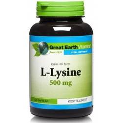 Great Earth L-Lysine 500mg 120 st