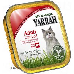 Yarrah Organic Bitar i sås - Kyckling & Nötkött med persilja & timjan 0.6kg