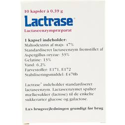 Lactrase 10 st Kapsel