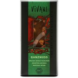 Vivani Mjölkchoklad with Hazelnuts 100g