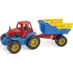 Dantoy Tractor with Trailer 42cm 2135