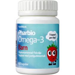 Pharbio Omega-3 Barn 60 st