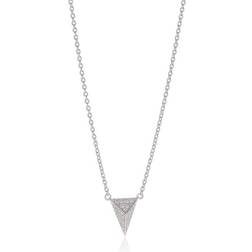 Sif Jakobs Pecetto Piccolo Necklace - Silver/White