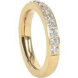 Astrid & Agnes Gaia Exellent Ring - Gold/Transparent