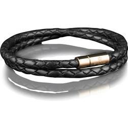 Skultuna Rader Bracelet - Gold/Black