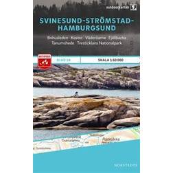 Outdoorkartan Svinesund Strömstad Hamburgsund: Blad 18 skala 1:50000 (Karta, Falsad., 2015)