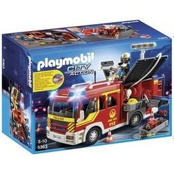 Playmobil City Action Fire Engine with Lights and Sound 5363