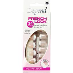 Depend French Look Short Square Design 6300 24-pack
