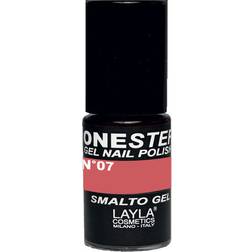 Layla Cosmetics One Step Gel Nail Polish #07 Red Stone 5ml