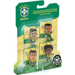 Soccerstarz Brazil 4 Player Blister Pack
