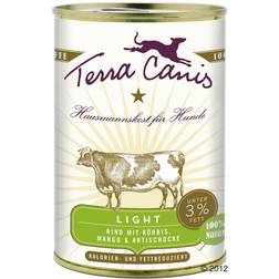 Terra Canis Light - Nötkött med Pumpa, mango & kronärtskocka 2.4kg