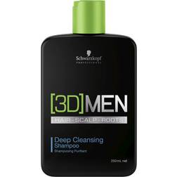 Schwarzkopf 3D Men Care Deep Cleansing Shampoo 250ml