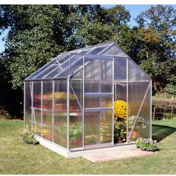 Halls Greenhouses Popular 86 5m² 4mm Aluminium Polycarbonate