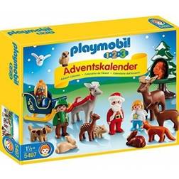 Playmobil 1.2.3 Adventskalender Christmas in the Forest 2014 5497