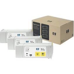 HP 81 (C5069A) Multipack (Yellow)