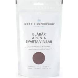 Nordic Superfood Blåbär Aronia Svarta vinbär 175g