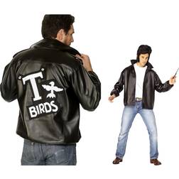 Smiffys T-Bird With Embroidered Logo Jacket Black
