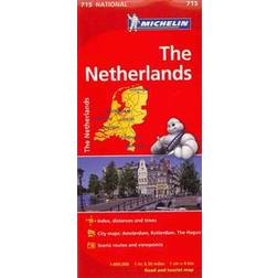 Michelin the Netherlands Road and Tourist Map (Falsad, 2012)