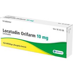 Loratadin Orifarm 10mg 14 st Tablett