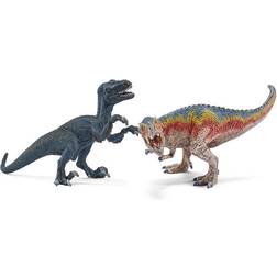 Schleich T Rex och Velociraptor 42216