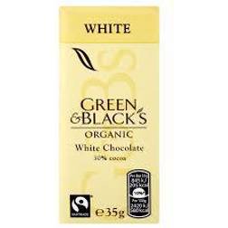 Green & Black's White Chocolate 35g