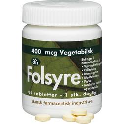 DFI Folsyre 400mcg 90 st